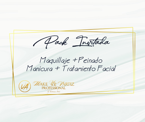 Pack Invitada – Make Up Vartiz