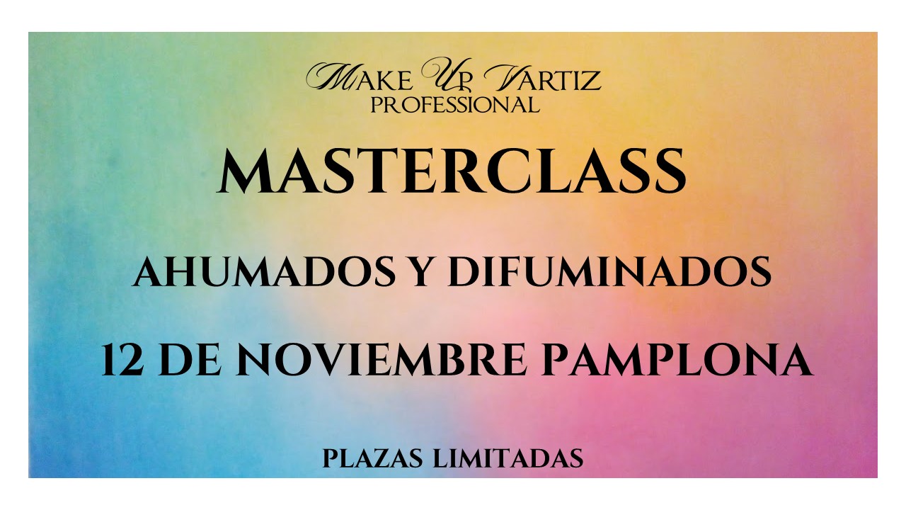 cartel ahumados y difuminados